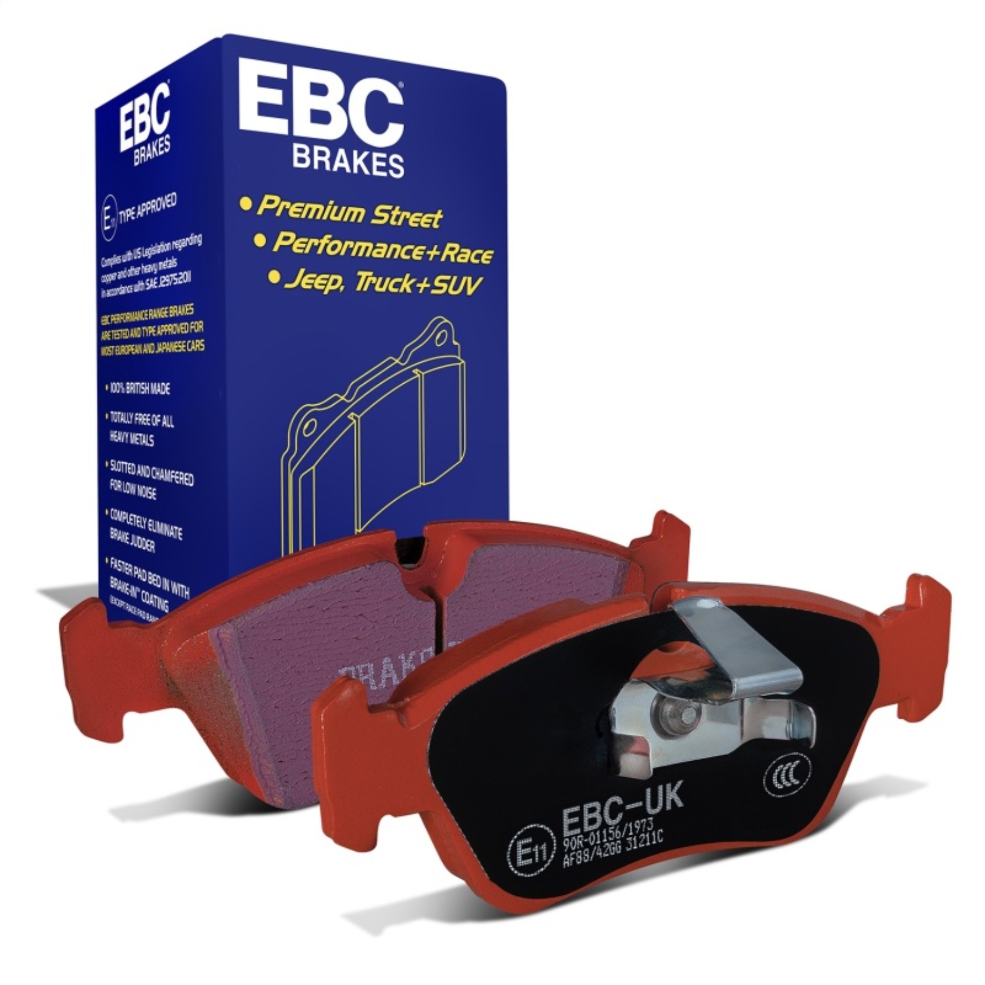 Picture of EBC Redstuff Brake Pad Sets - DP31211C