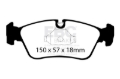 Picture of EBC Yellowstuff Brake Pad Sets - DP41211R