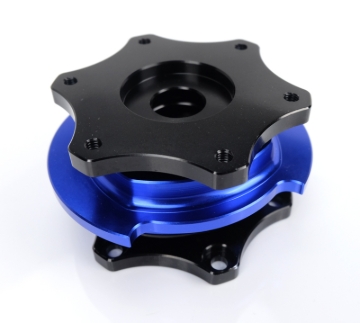 Picture of NRG Quick Release SFI 42.1 Quick Release Adapters - SRK-R200BK-BL