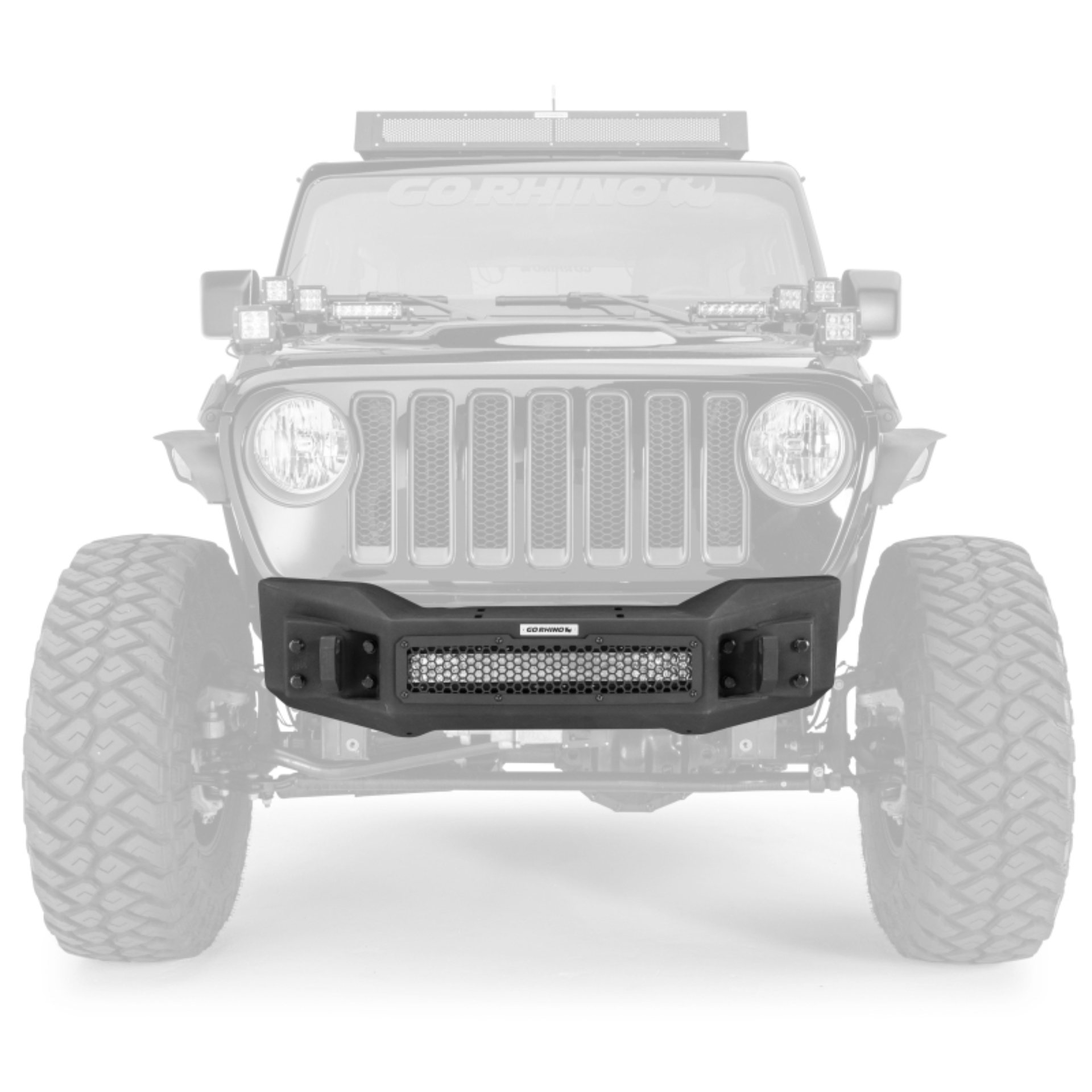 Picture of Go Rhino GOR Rockline Bumper - 331100T