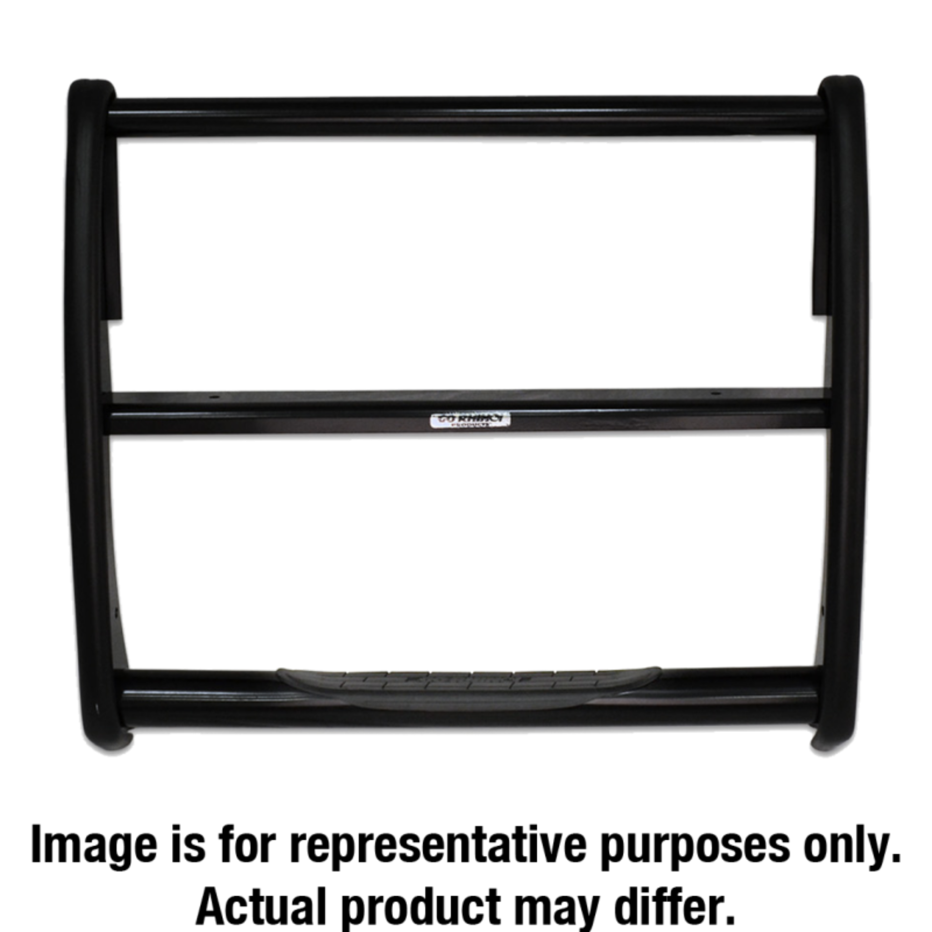 Picture of Go Rhino GOR Step Guard-3000-Black Grille Guards - 3324B