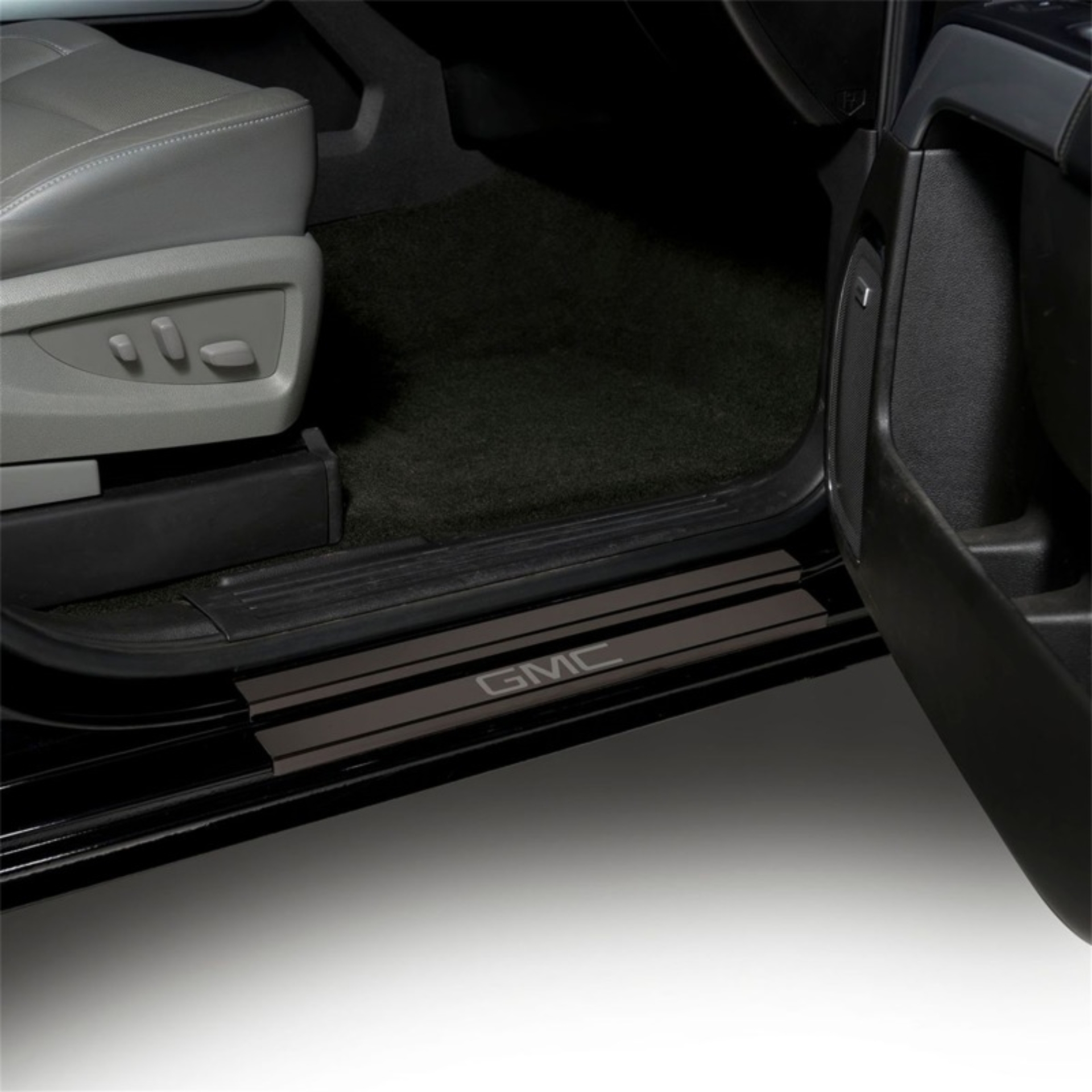 Picture of Putco PUT Black Platinum Door Sills Door Panels - 95173BPGM-2