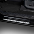 Picture of Putco PUT Black Platinum Door Sills Door Panels - 95180BPFD
