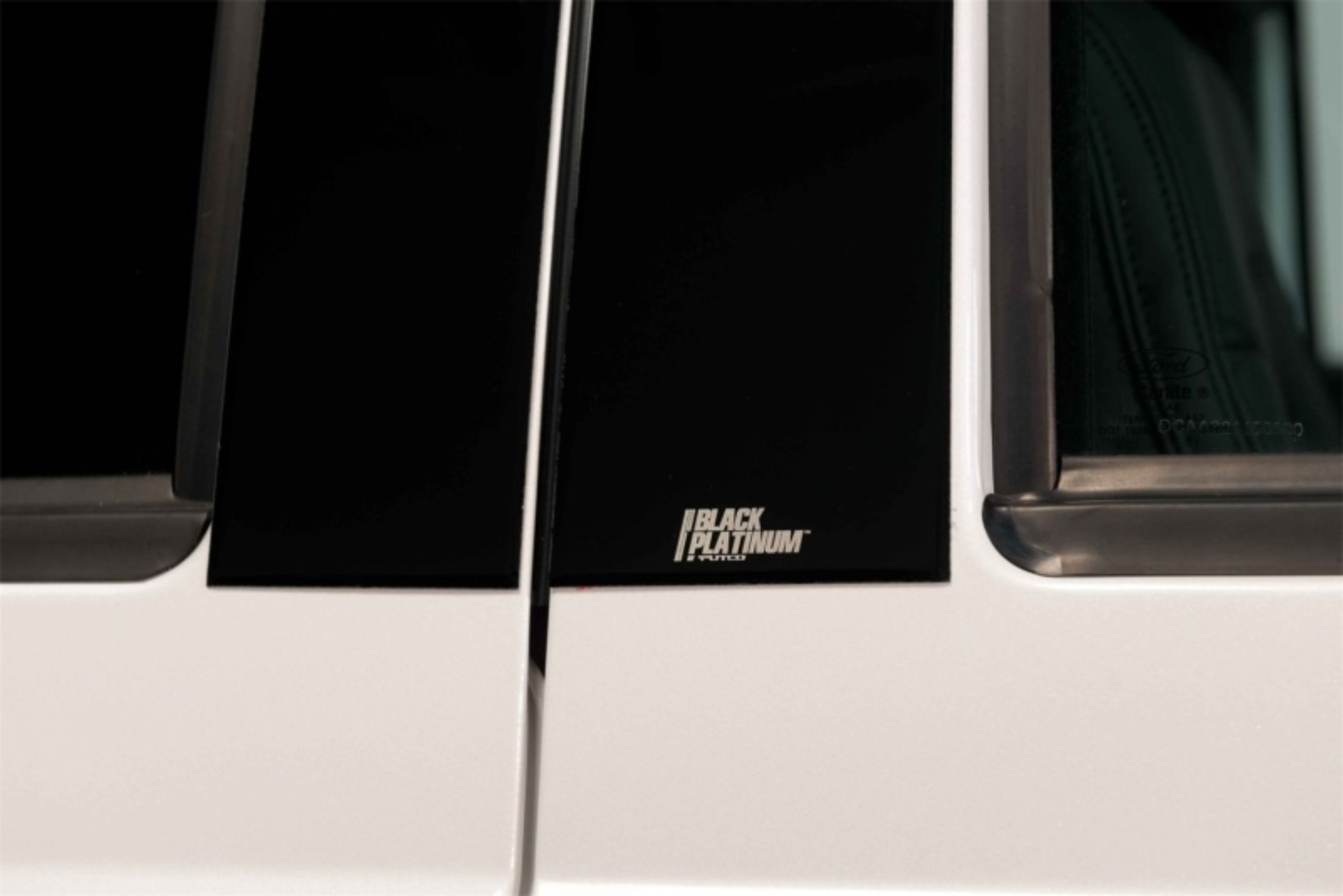 Picture of Putco PUT Blk Platinum Pillar Posts Exterior Trim - 402670BP