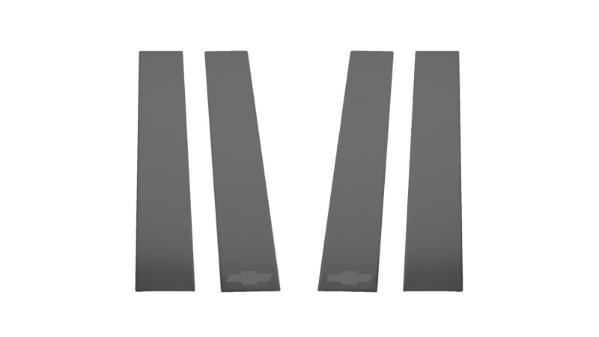 Picture of Putco PUT Blk Platinum Pillar Posts Exterior Trim - 402671BPGM-1