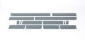 Picture of Putco PUT Blk Platinum Rocker Panels Body Armor & Rock Rails - 9751203BP