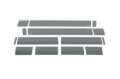 Picture of Putco PUT Blk Platinum Rocker Panels Body Armor & Rock Rails - 9751204BP