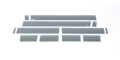 Picture of Putco PUT Blk Platinum Rocker Panels Body Armor & Rock Rails - 9751205BP