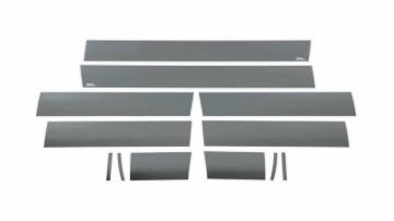 Picture of Putco PUT Blk Platinum Rocker Panels Body Armor & Rock Rails - 9751210BP