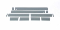 Picture of Putco PUT Blk Platinum Rocker Panels Body Armor & Rock Rails - 9751205BP