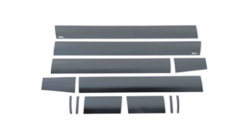 Picture of Putco PUT Blk Platinum Rocker Panels Body Armor & Rock Rails - 9751214BP