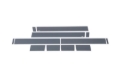 Picture of Putco PUT Blk Platinum Rocker Panels Body Armor & Rock Rails - 9751207BP