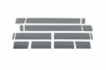 Picture of Putco PUT Blk Platinum Rocker Panels Body Armor & Rock Rails - 9751204BP