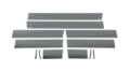 Picture of Putco PUT Blk Platinum Rocker Panels Body Armor & Rock Rails - 9751210BP