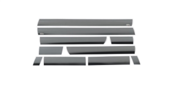 Picture of Putco PUT Blk Platinum Rocker Panels Body Armor & Rock Rails - 9751219BP