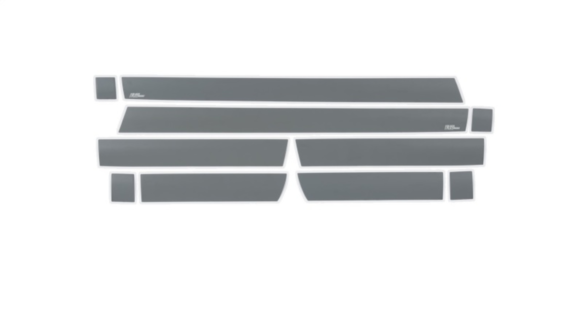 Picture of Putco PUT Blk Platinum Rocker Panels Body Armor & Rock Rails - 9751232BP