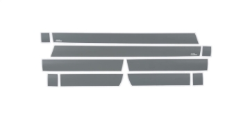 Picture of Putco PUT Blk Platinum Rocker Panels Body Armor & Rock Rails - 9751232BP