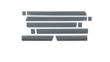 Picture of Putco PUT Blk Platinum Rocker Panels Body Armor & Rock Rails - 9751233BP