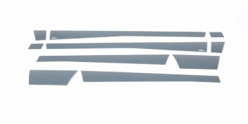 Picture of Putco PUT Blk Platinum Rocker Panels Body Armor & Rock Rails - 9751301BP
