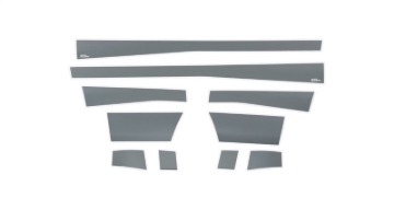 Picture of Putco PUT Blk Platinum Rocker Panels Body Armor & Rock Rails - 9751302BP