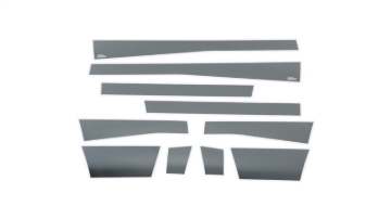 Picture of Putco PUT Blk Platinum Rocker Panels Body Armor & Rock Rails - 9751304BP