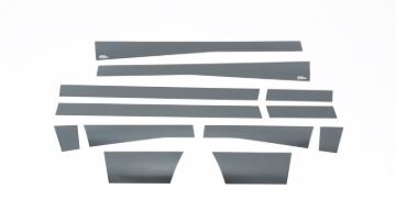 Picture of Putco PUT Blk Platinum Rocker Panels Body Armor & Rock Rails - 9751318BP