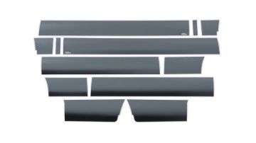 Picture of Putco PUT Blk Platinum Rocker Panels Body Armor & Rock Rails - 9751418BP
