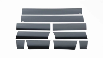 Picture of Putco PUT Blk Platinum Rocker Panels Body Armor & Rock Rails - 9751431BP