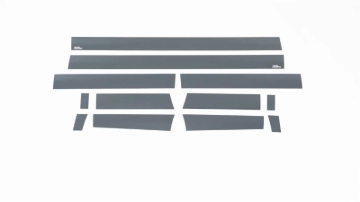 Picture of Putco PUT Blk Platinum Rocker Panels Body Armor & Rock Rails - 9751442BP