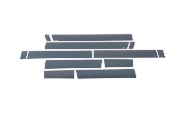 Picture of Putco PUT Blk Platinum Rocker Panels Body Armor & Rock Rails - 9751455BP