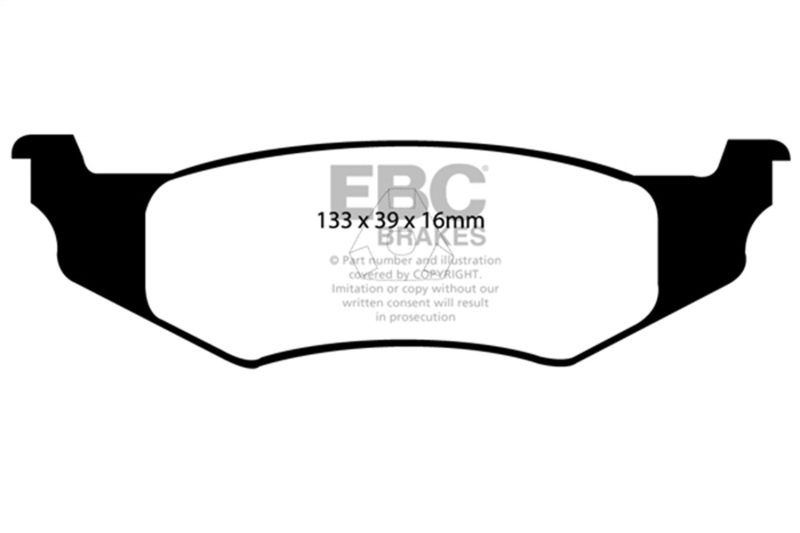 Picture of EBC Greenstuff Brake Pad Sets - DP21066