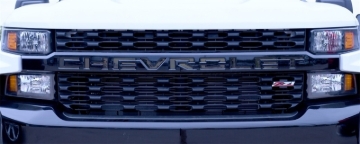 Picture of Putco PUT Chevrolet Letters Exterior Trim - 55554BPGM