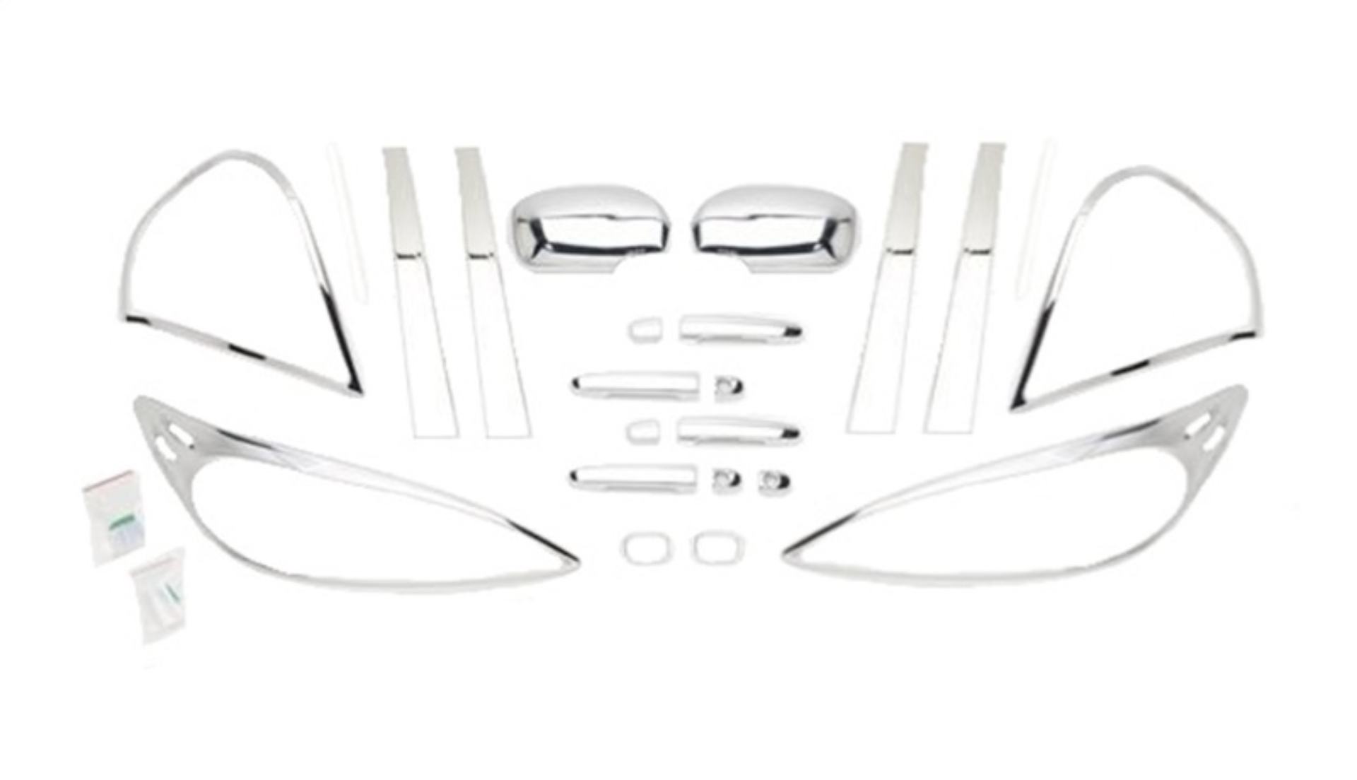 Picture of Putco PUT Chrome Trim Accessory Kits Exterior Trim - 405064
