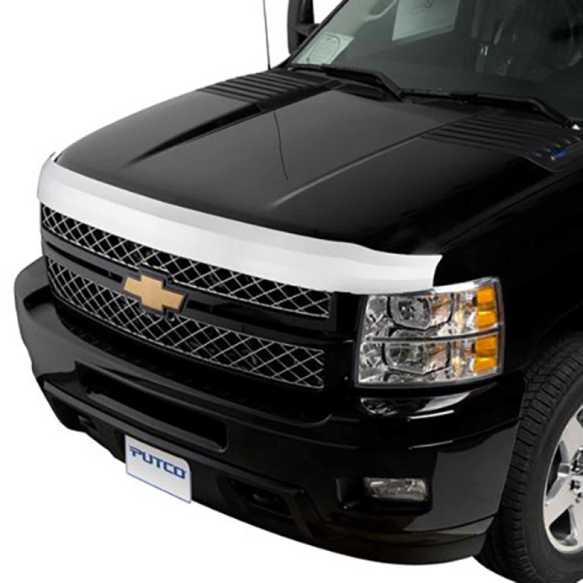 Picture of Putco PUT Element Chrm Hood Shields Hood Deflectors - 470110