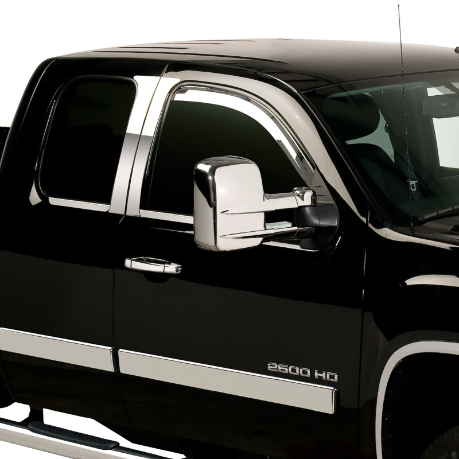 Picture of Putco PUT Element Chrm Window Visors Wind Deflectors - 480240