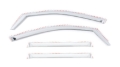Picture of Putco PUT Element Chrm Window Visors Wind Deflectors - 480242