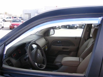 Picture of Putco PUT Element Chrm Window Visors Wind Deflectors - 480401