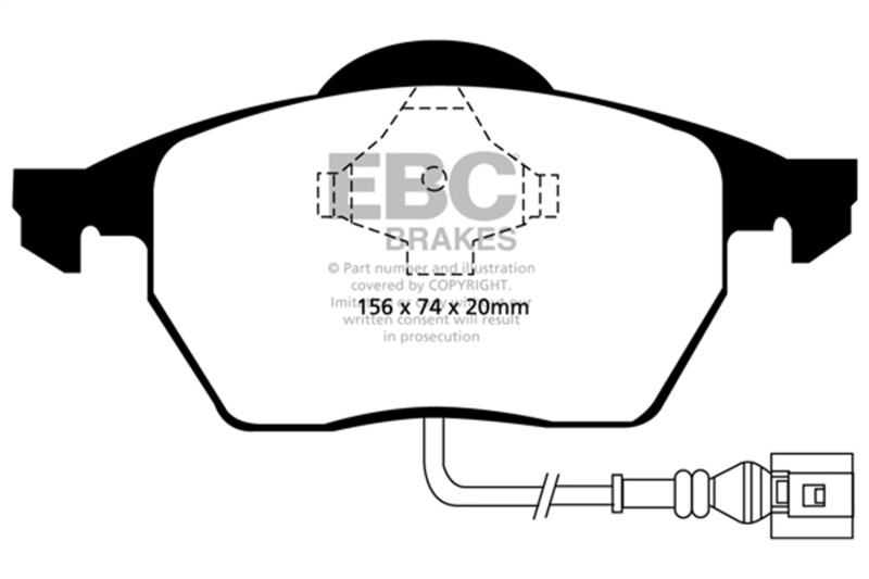 Picture of EBC Ultimax2 Brake Pad Sets - UD687