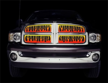 Picture of Putco PUT Flaming Inferno SS Grilles - 89396