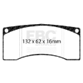 Picture of EBC Redstuff Brake Pad Sets Front - DP3016C