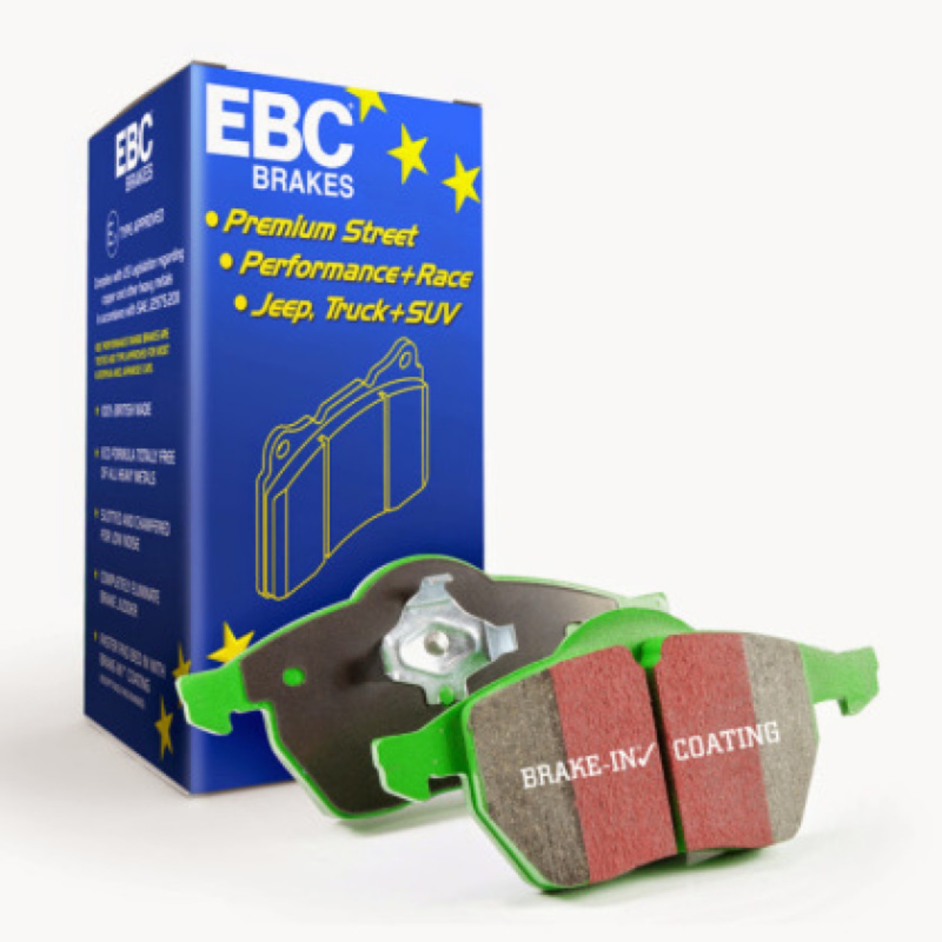 Picture of EBC Greenstuff Brake Pad Sets - DP2001