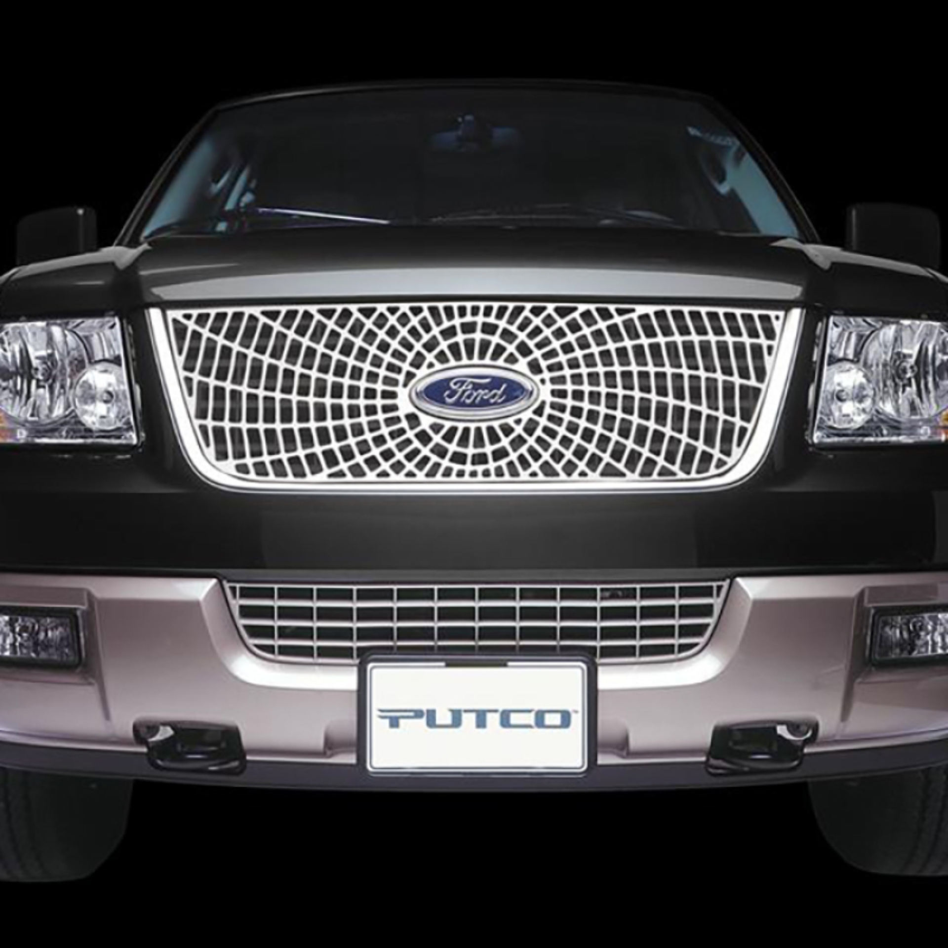 Picture of Putco PUT Liquid Spider Web Grilles - 303133