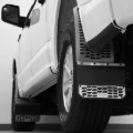 Picture of Putco PUT Mud Skins-Brushed SS Mud Flaps - 78110