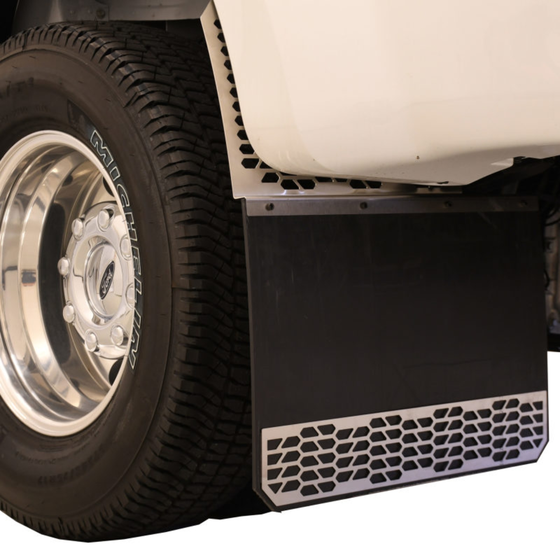 Picture of Putco PUT Mud Skins-Brushed SS Mud Flaps - 78145