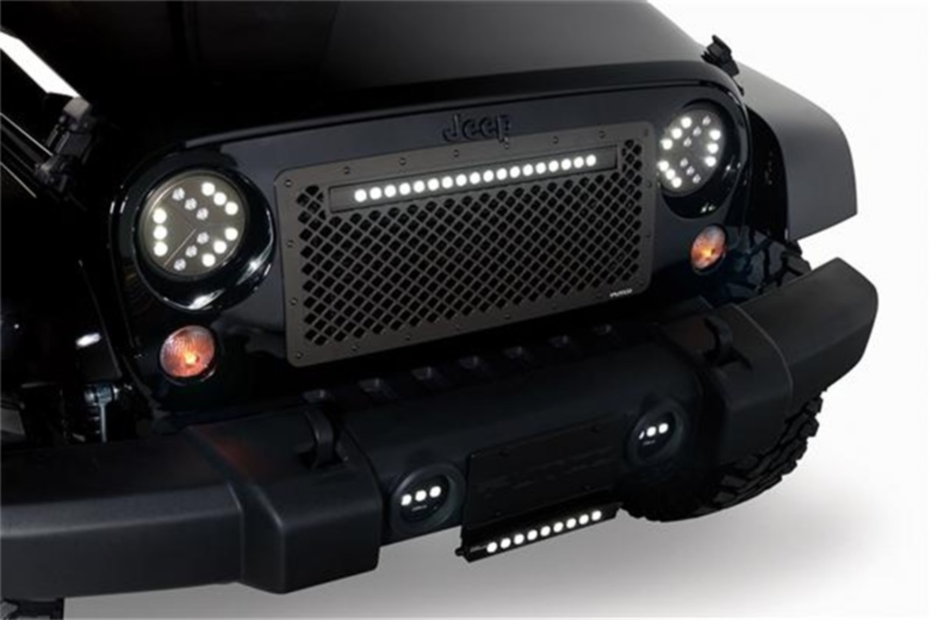 Picture of Putco PUT Boss Grilles - 270524BL