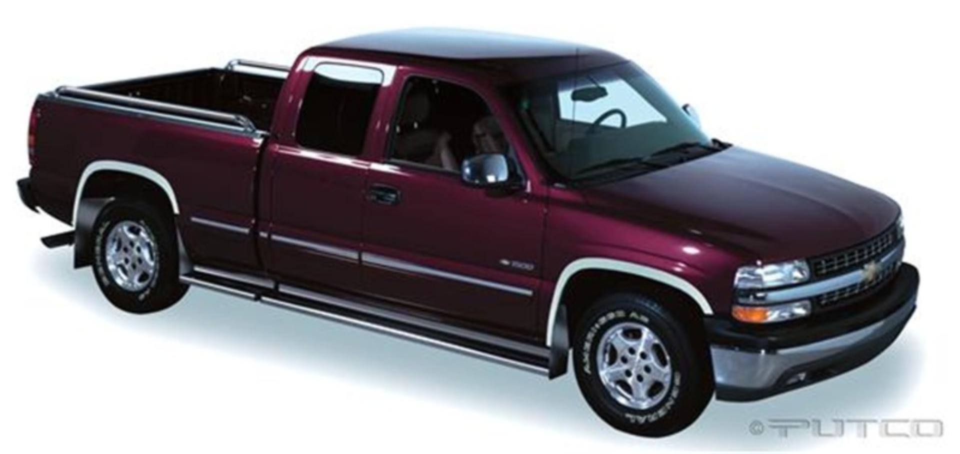 Picture of Putco PUT Steel Fender Trim Exterior Trim - 97102