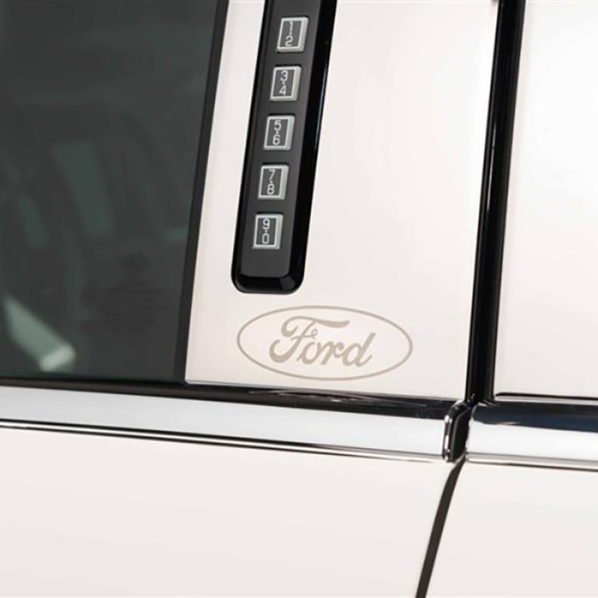 Picture of Putco PUT Steel Pillar Posts Exterior Trim - 402621FD