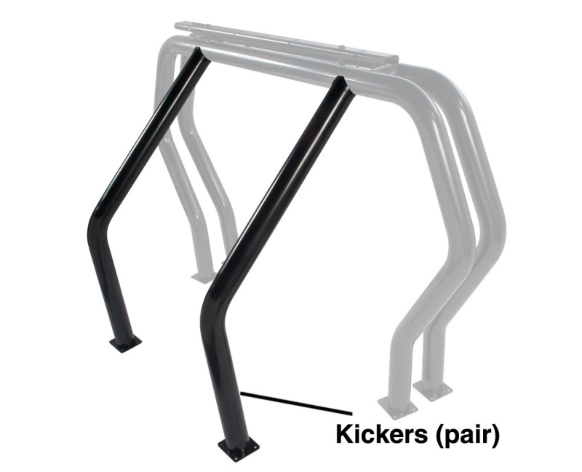 Picture of Go Rhino GOR Bed Bar-Black - 9370B