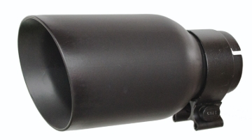 Picture of Go Rhino GOR Exhaust Tips-Black - GRT21248FB