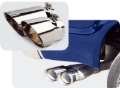 Picture of Go Rhino GOR Exhaust Tips-Black - GRT45X2B